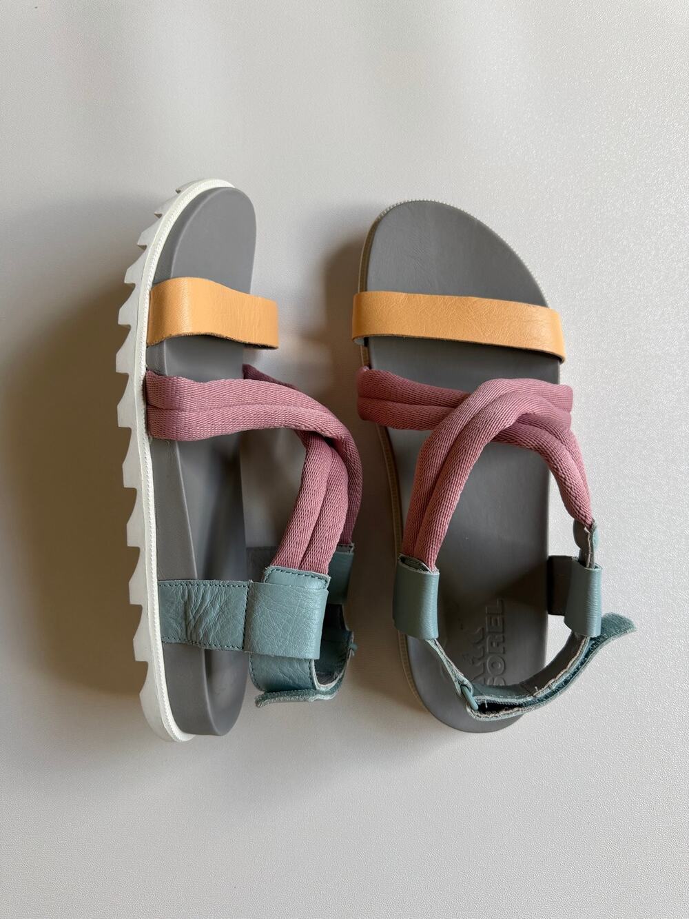 Sorel Women's Multicolor Roaming Decon Sporty Strappy Flat Sandals Size 9